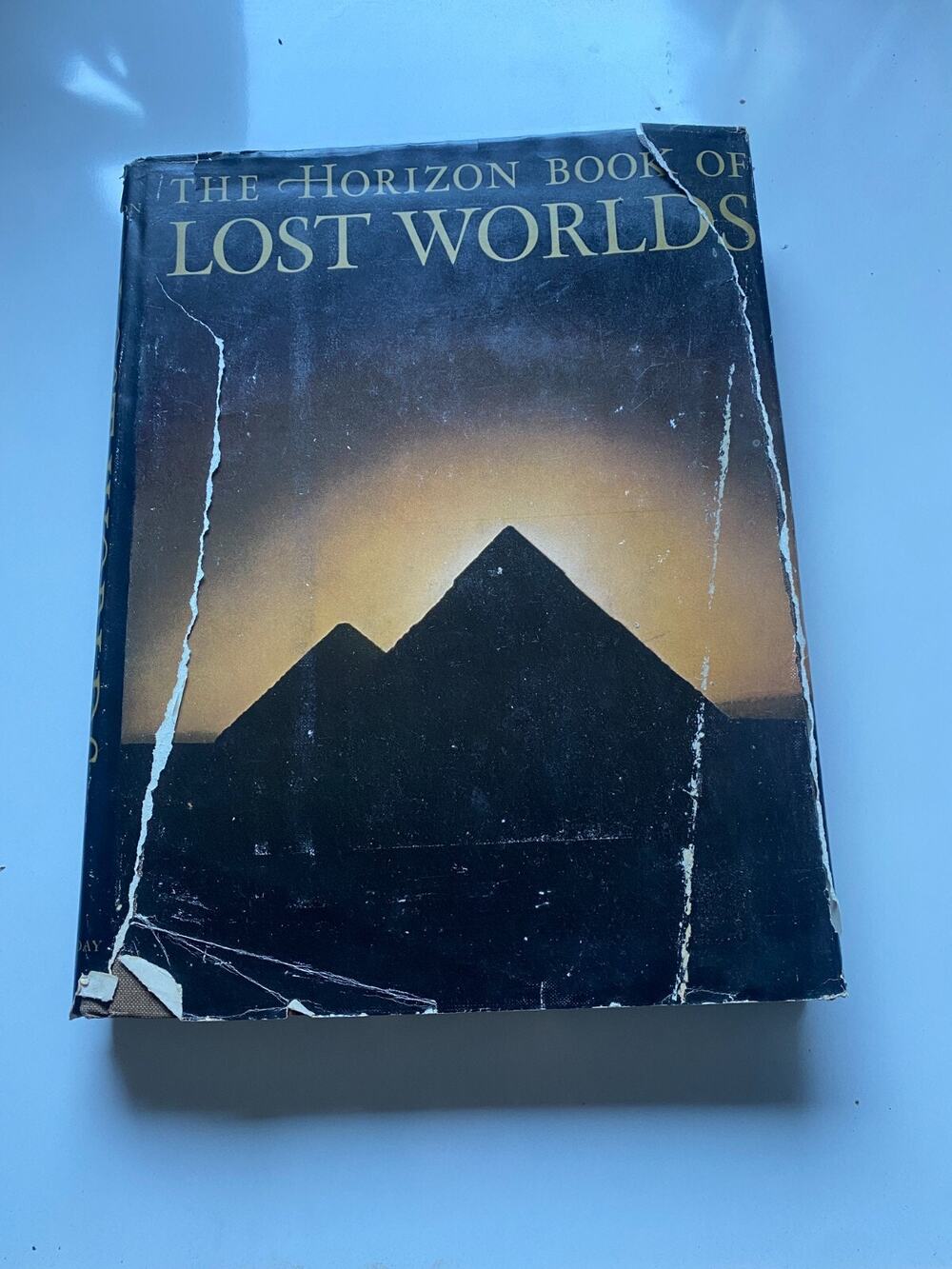 1962 Vintage The Horizon Book of Lost Worlds American Heritage Publishing
